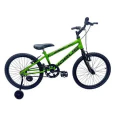 Bicicleta Infantil Aro 20 Masculina Force + Rodinha Lateral