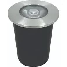 Balizador Led 1W De Embutir Branco Quente