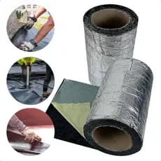 Manta termica para telhado Manta Térmica Veda Tudo Reparo 20cm X 10m Fita Aluminizada