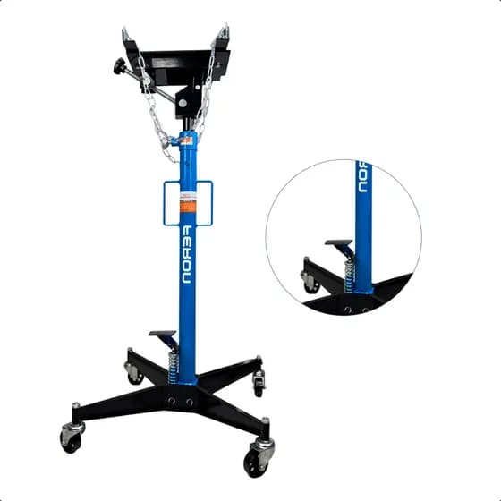 Macaco Hidraulico Telescopico Para Retirar Cambio Carro 500Kg Feron Macaco Telescopico