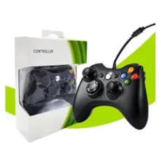 Controle De Xbox 360 Com Fio PC/ Fat E Pc Joystick Jogo gamepad