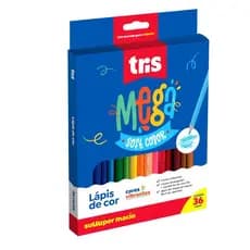 Lapis de Cor Maped Mega Softcolor 24 Cores