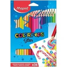 Lápis De Cor Maped Color Peps Caixa com 36 Cores
