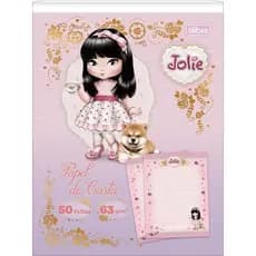 Papel de Carta Jolie TILIBRA - 50 Folhas