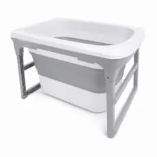 Banheira Dobrável  Compacta Adulto Portátil Banho Relaxante Apartamento