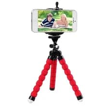 Mini Tripé Flexivel Para Celular Polvo Esponja Aranha