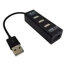 Hub USB 3.0 4 Portas - Adaptador Extensor USB para PC Notebook Mouse Teclado Pendrive