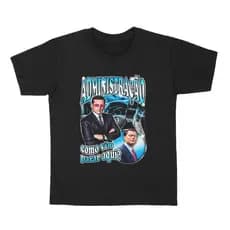 Camiseta Faculdade Administração Como Vim Parar Aqui? 100% Algodão