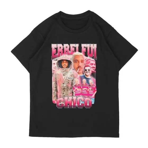Camiseta Unissex Algodão Meme Chico Moedas Errei Fui Chico Luisa Sonza