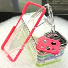 Capa Capinha 3 em 1  Para Redmi 12 12C 10C 9A 9C 10A  Case  Protetora  Transparente Silicone Anti Pacto Aveludada