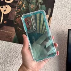 Capa capinha Space Samsung A20 A21S A22 4G A23 4G A24 A25 Aterceira geração proteção novo cular case