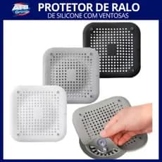 Protetor de Ralo de Silicone para Banheiro, Tampo de Ralo de Silicone, Filtro de Ralo para Banheiro