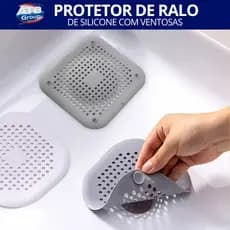 Protetor de Ralo de Silicone, Tampo de Ralo de Silicone, Filtro de Ralo para Banheiro