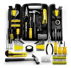 Kit Jogo De Ferramentas 200 Peças Com Soquetes e Chaves Snel Ferramentas