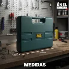 Maleta De Ferramentas Com 12 Peças RE409 Snel Ferramentas