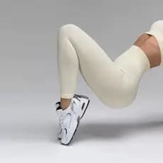 Bemtevi moda Leggings de malha Vestimenta para senhoras Elevador de quadril sem costura Cor sólida Calças es