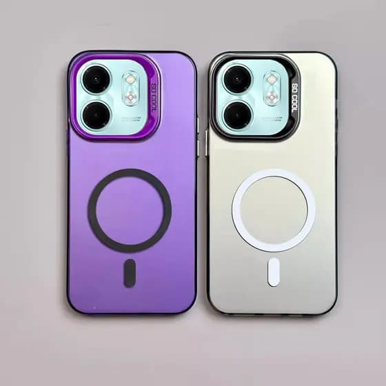 infinix Smart 9 HD/Hot 50i IMD Capa De Telefone Com Adesivo Magnético De Carregador Sem Fio