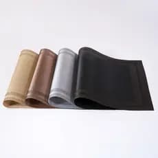 KIT 6 Jogo Americano Sousplat Mesa Placemat Forma Retangular PVC ATP42