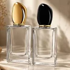 Porta Perfume SI de Vidro 30ml Spray Chique