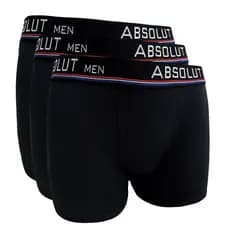 Kit 3 Cuecas Boxer Box Masculina Microfibra Confortável
