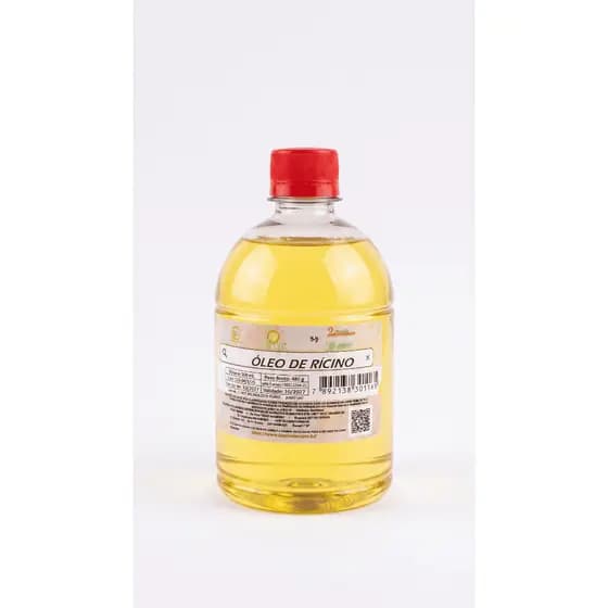 Óleo De Rícino 500ml Para Cílios E Sobrancelhas 100% Natural