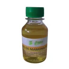 Óleo De Mamona 100ml Crescimento Capilar 100% Puro + Laudo