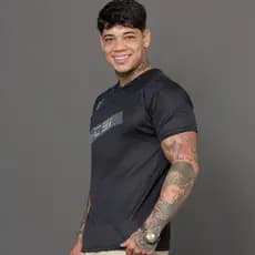 Camisa Masculina Dry Fit Esportiva Academia Manga Curta