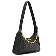 Bolsa Baguete Bordada Feminina Corrente de Lado Tiracolo Transversal de Ombro Pequena Barata Preço