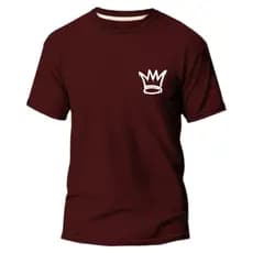 Camisa Camiseta Unissex 100% Algodão Estampado Coroa Crown