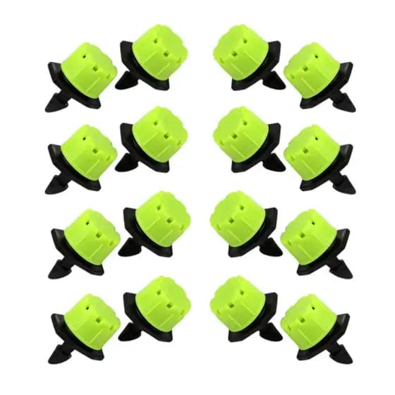 Micro Bico Gotejador Ajustável 0-70 L/h Verde - 50 Unidades
