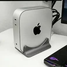 Suporte Vertical Para Mac Mini M4 E M4 Pro Base Stand De Mesa Organizador Desktop Minimalista