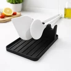 Porta Colheres de Cozinha Utensílios Suporte Para Conchas Apoio Talheres | Bancada Limpa e Organizada