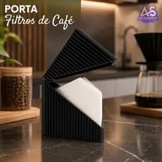Porta Filtro de Café Nº 100 ao 102 Organizador para Cantinho do Café Suporte Porta Filtros Moderno - Diversas Cores