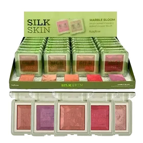BLUSH MARBLE BLOOM PURE HONEY HBF10013 SILK SKIN RUBYROSE