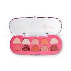 KISSES GLITTER PALETA DE SOMBRAS MARCA CITY GIRLS