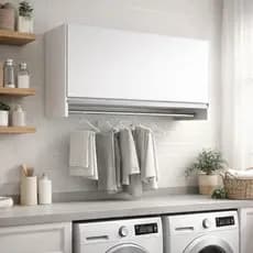 Armário Suspenso Multiuso 67x38.5x26.5 com varão 100% MDF