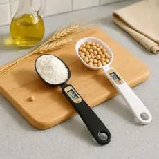 Colher de Medição com Display Digital – Precisão 0,1g, Ideal para Cozinha e Alimentação Controlada