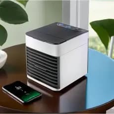 Mini Climatizador de Ar USB – Refresque Quarto, Carro ou Caminhão – Compacto e Portátil para o Calor