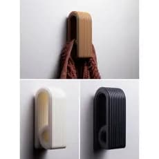 Kit 3 Suporte de Toalha Travado por Pressão | Gancho Automático Anti Queda | Porta Toalha 3D Resistente