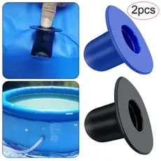 2 Pçs Piscina Dreno Plug Bomba Filtro Buraco Rolha De Água Para Parede Kit Substituição