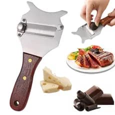 1 Pçs Fatiador De Trufas Profissional Ralador De Aço Inoxidável Faca De Corte Queijo De Chocolate Ferramenta De Cozinha