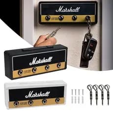 1PCS Porta-Chaves De Parede Organizador De Caixa Criativa De Entrada De Som Para Guitarra Amplificador Base De Gancho Decoração De