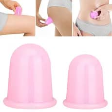 1 Pçs Conjunto De Ventosas De Silicone Portátil Sucção A Vácuo Massagem Copo Absorção Umidade Suprimentos Domésticos