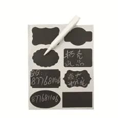 [Fun Play Department Store] Caneta para quadro branco Caneta apagável para quadro negro Branco Preto Giz líquido à base