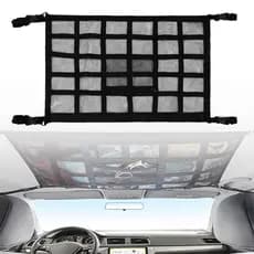 Rede De Armazenamento De Teto De Carro SUV De Grande Capacidade , Carga Interna De Bolsa De Bolso , Malha Respirável , A
