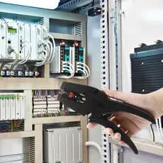 1 PCS Ferramenta De Descascador De Fios Alicate De Decapagem Tesoura De Cabo Automática Multiferramenta Precisão Ajustáv