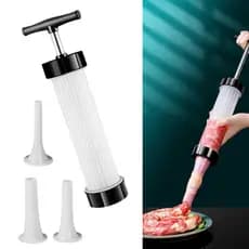 2024 Nova Máquina Manual De Enchimento De Salsicha Seringa Caseira Stuffer Gadgets Ferramentas Injetoras De Carne