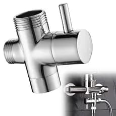 Válvula Desviadora Maneira Separador De Água Chuveiro T Adaptador Ajustável Torneira Switcher Acessórios Do Banheiro