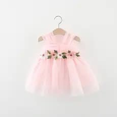 Roupas Infantis Roupas de Verão Roupas de Verão Roupas Infantis Princesa Vestido de Bebê Moda de Verão Meninas Vestido de Menina Saia Fofa