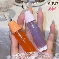 DPDP Water Gloss Mudança de cor Óleo labial Plump Tender Lip Enhancement Mirror Hidratante Lip Essence Oil